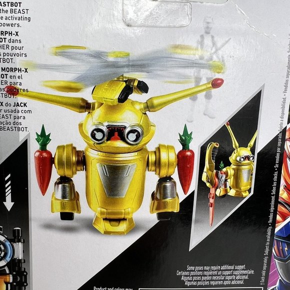 Power Rangers Beast Morphers Jack Beastbot Action Figure 5" Saban Hasbro 2019 - Picture 5 of 12